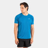 Alpkit mens Koulin trail short sleeve baselayer in reef blue