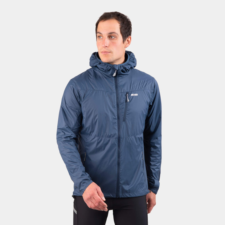 mens alpkit morphosis jacket in slate - closed