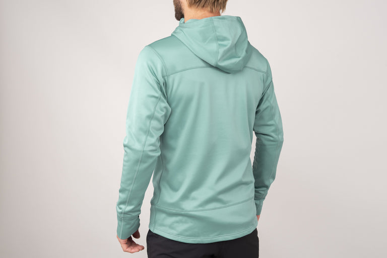 alpkit mens maya hooded fleece rear