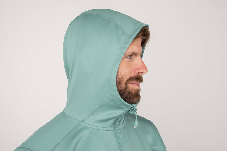 alpkit mens maya hooded fleece hood