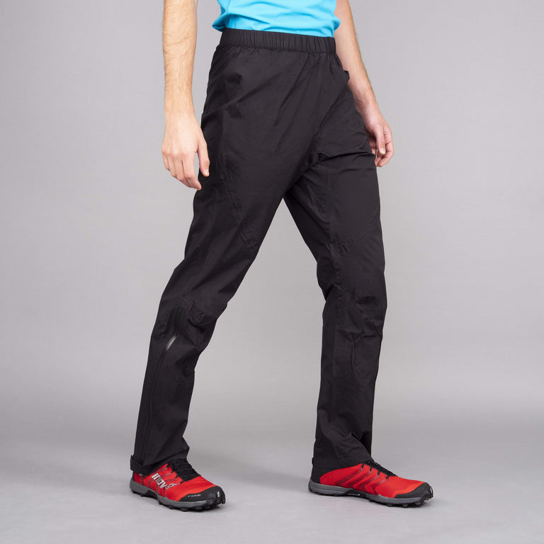 Alpkit parallax lightweight waterproof trouser front - closed