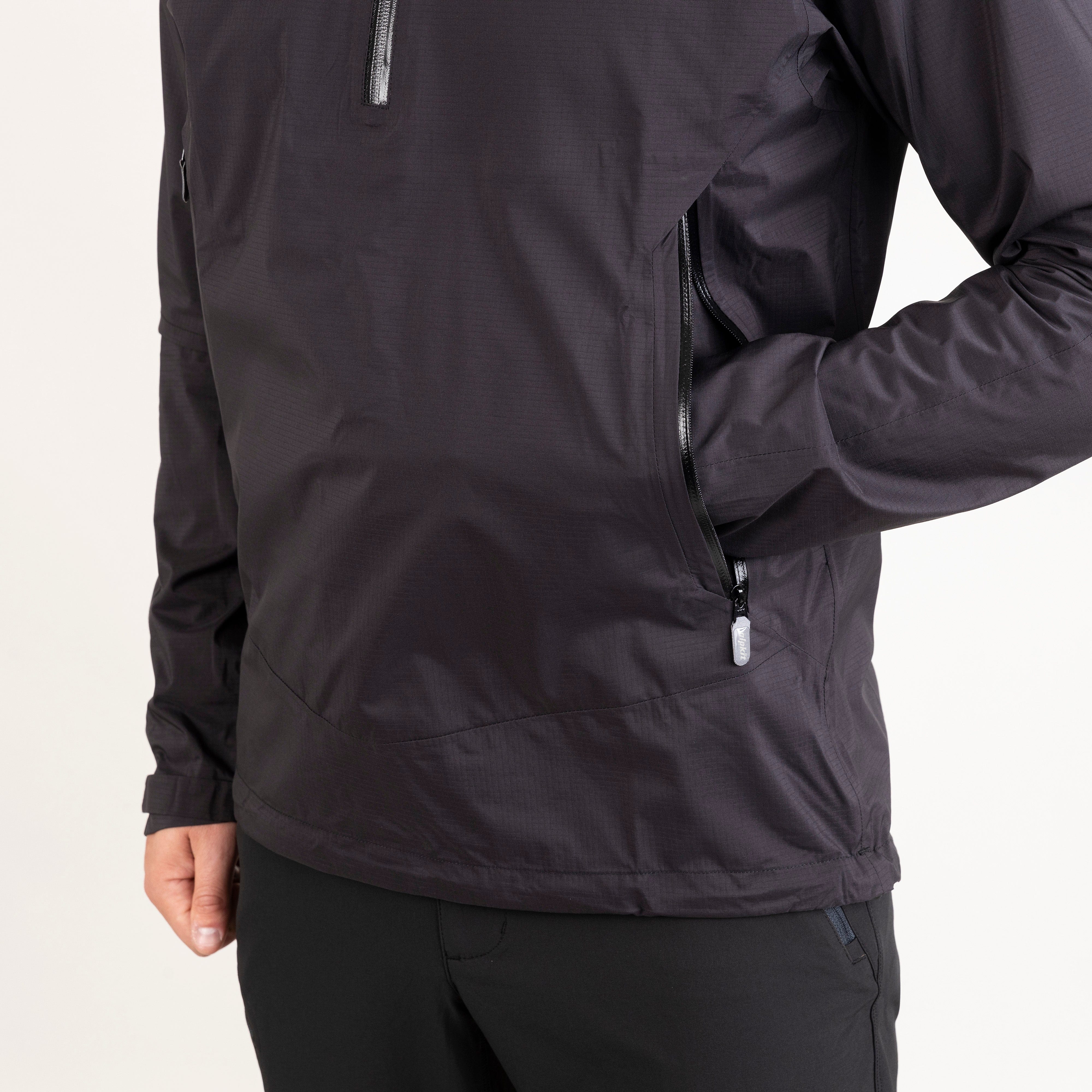 Pulsar Men's Lightweight Waterproof Half-Zip Jacket