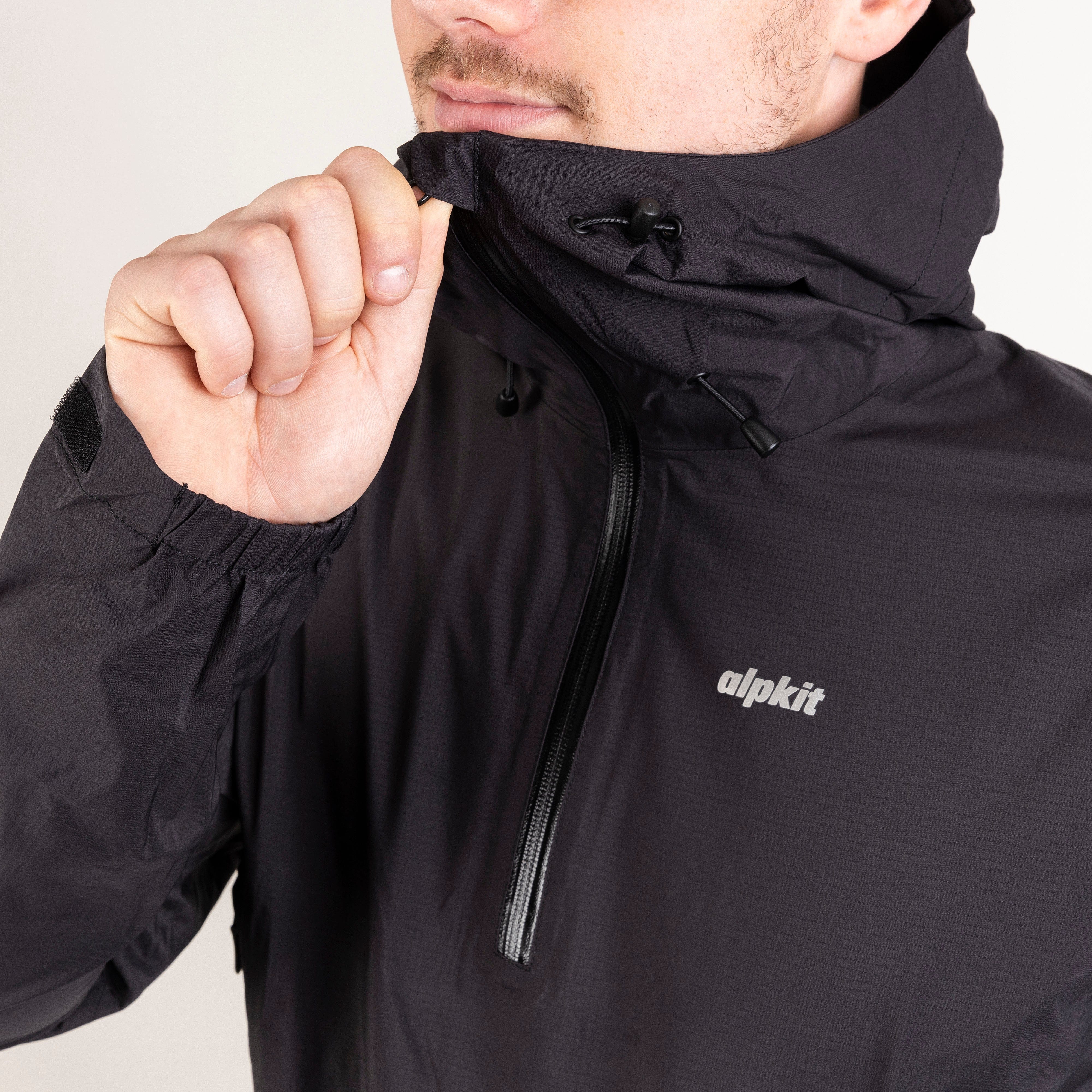 Pulsar Men's Lightweight Waterproof Half-Zip Jacket