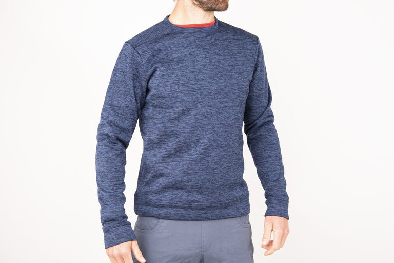 alpkit mens redpoint crew neck jumper front