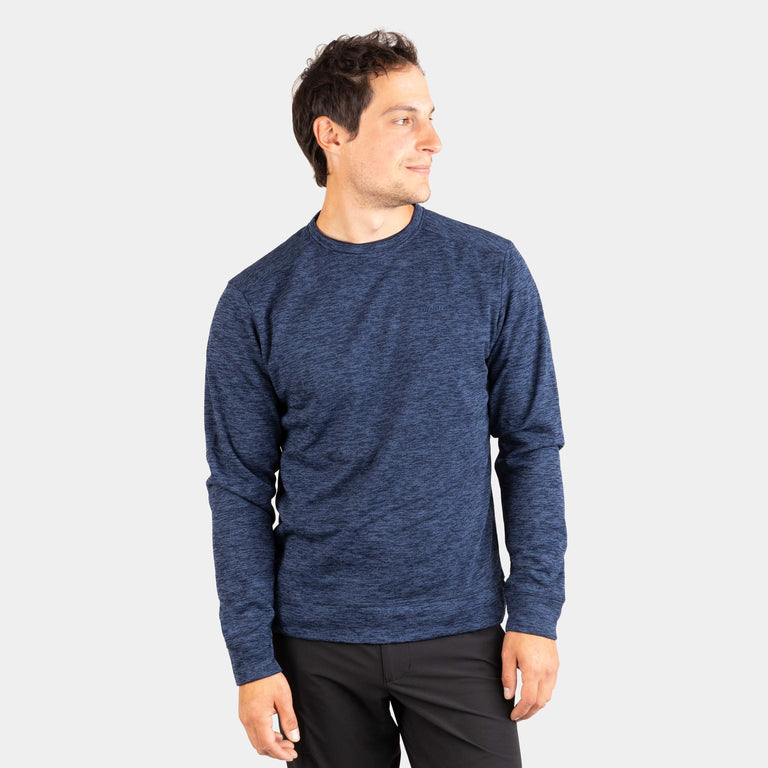 alpkit mens redpoint crew neck jumper in outer space|sl