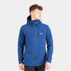 alpkit mens resolute softshell jacket in nemo blue|bf