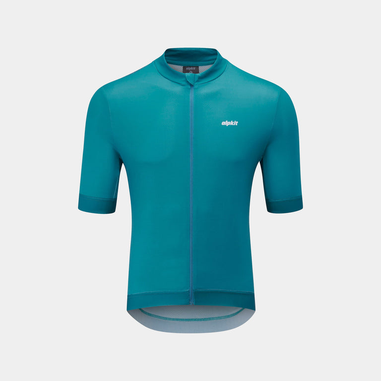 mens Alpkit rhythm elite cycling jersey in reef