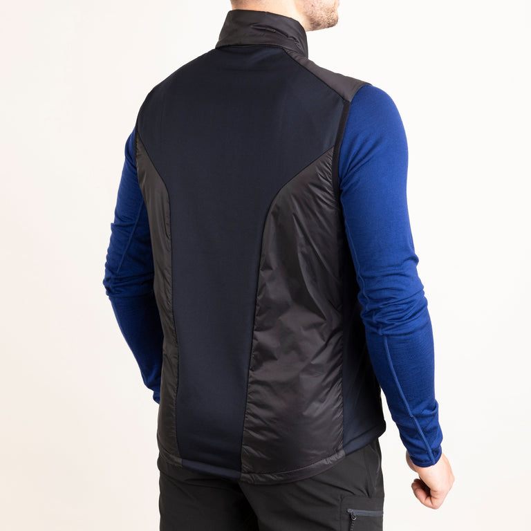 alpkit mens Sierra vest in black back