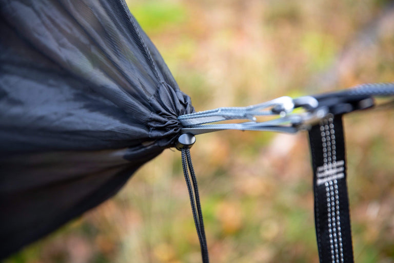 Alpkit mora hammock bug net drawstring - action