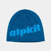 alpkit mountain beanie in reef blue