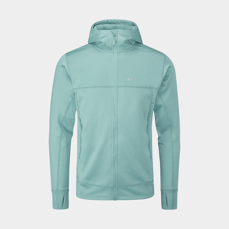 Alpkit Moya men's fleece in Halcyon blue