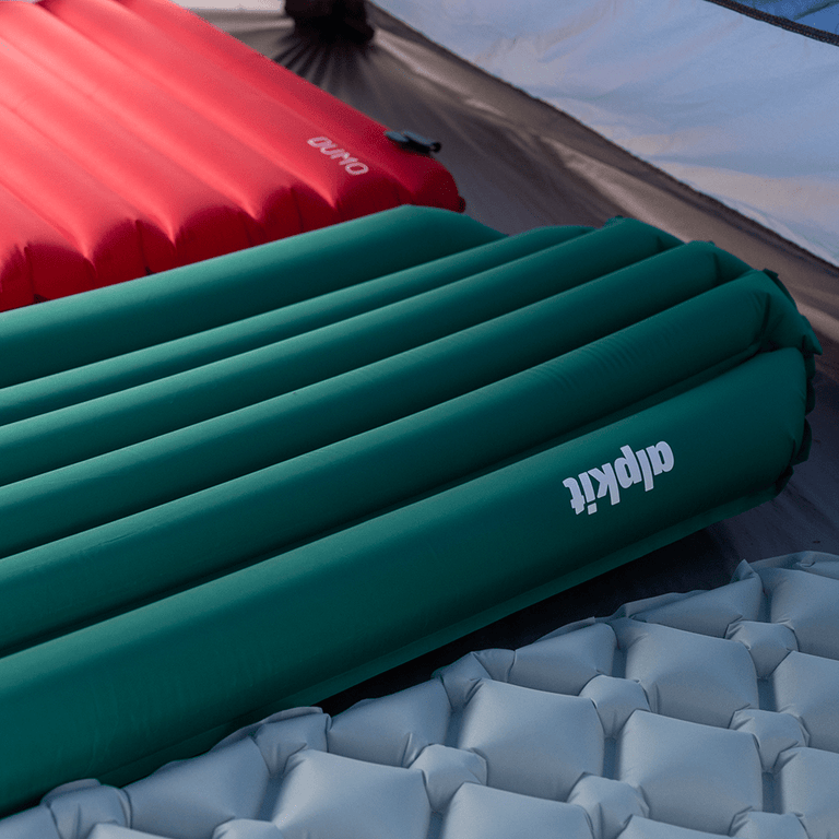 Alpkit Numo inflatable sleeping mat in green