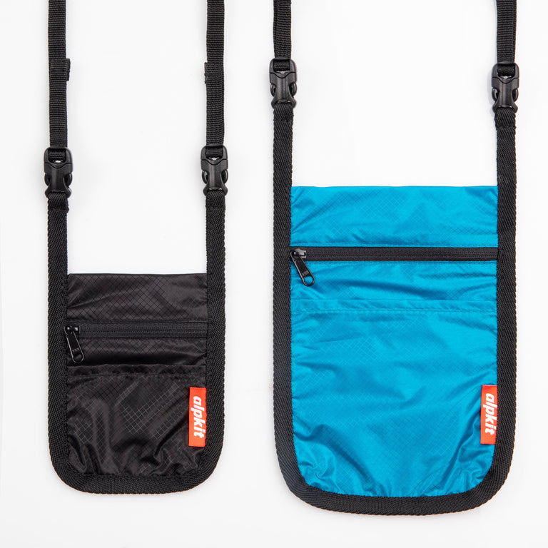 alpkit orbiter small travel bag accessory zip pouch in black size comparison