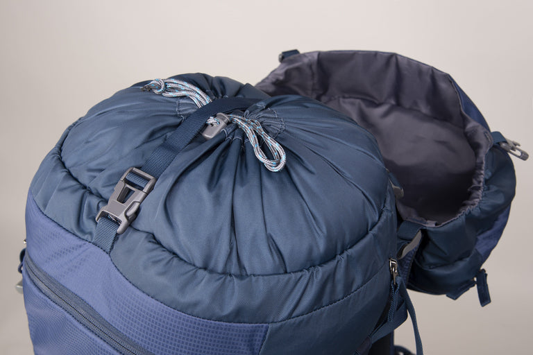 alpkit pacific crest 55 litre in nemo drawcord