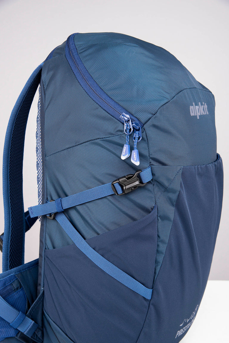 Alpkit presta 25l pack in nemo zip - closed