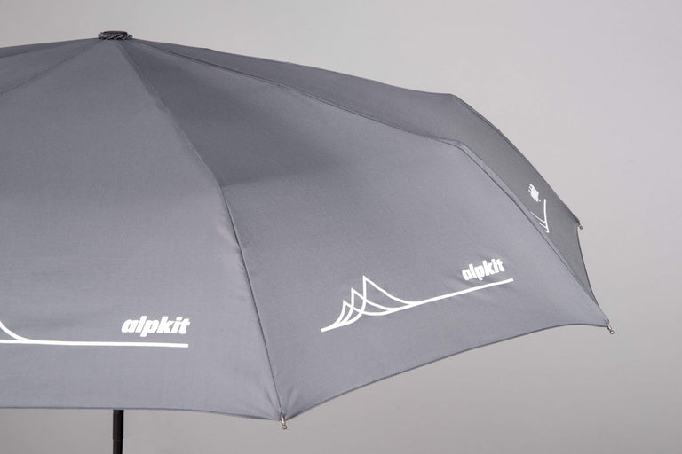 Alpkit rain shadow umbrella logo