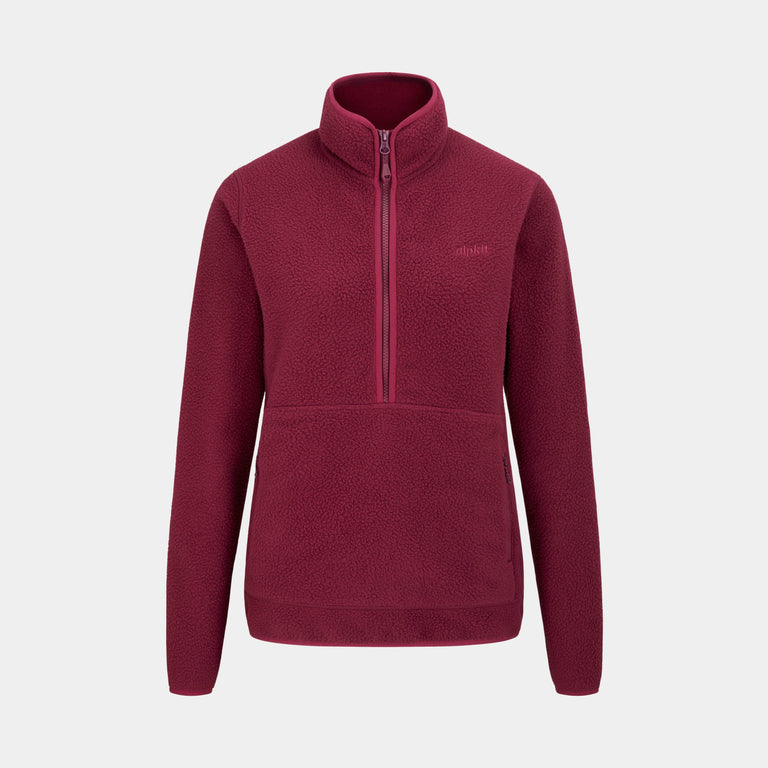 Women's Sastrugi Pullover in Sangria