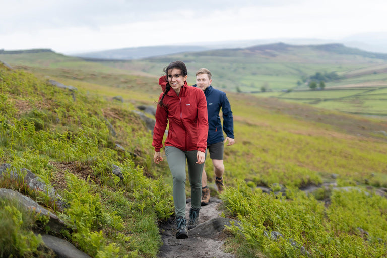 alpkit sigma womens waterproof jacket in chipotle red location - closed