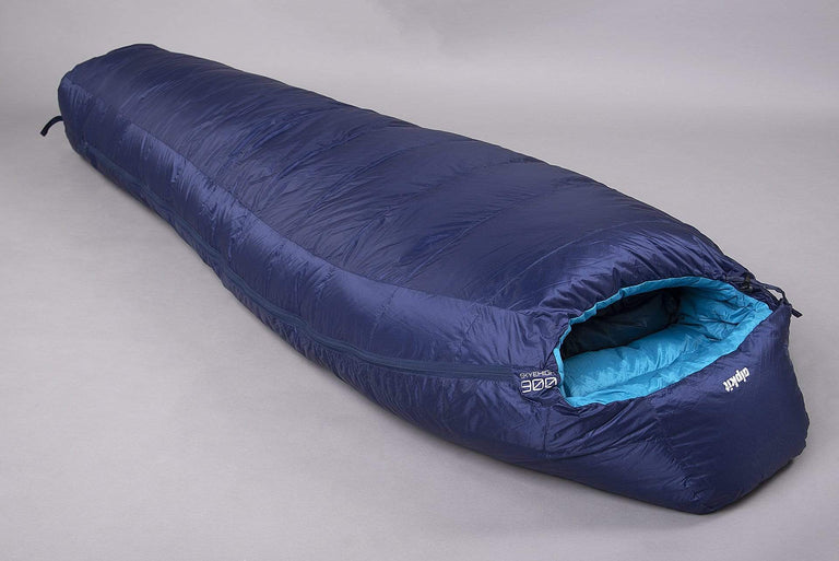 skyehigh 900 down sleeping bag in nemo