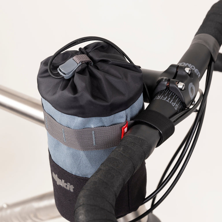 alpkit stem cell cockpit bag front - detail