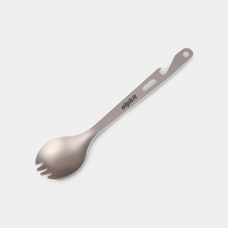 alpkit tifoon titanium spork with bottle opener