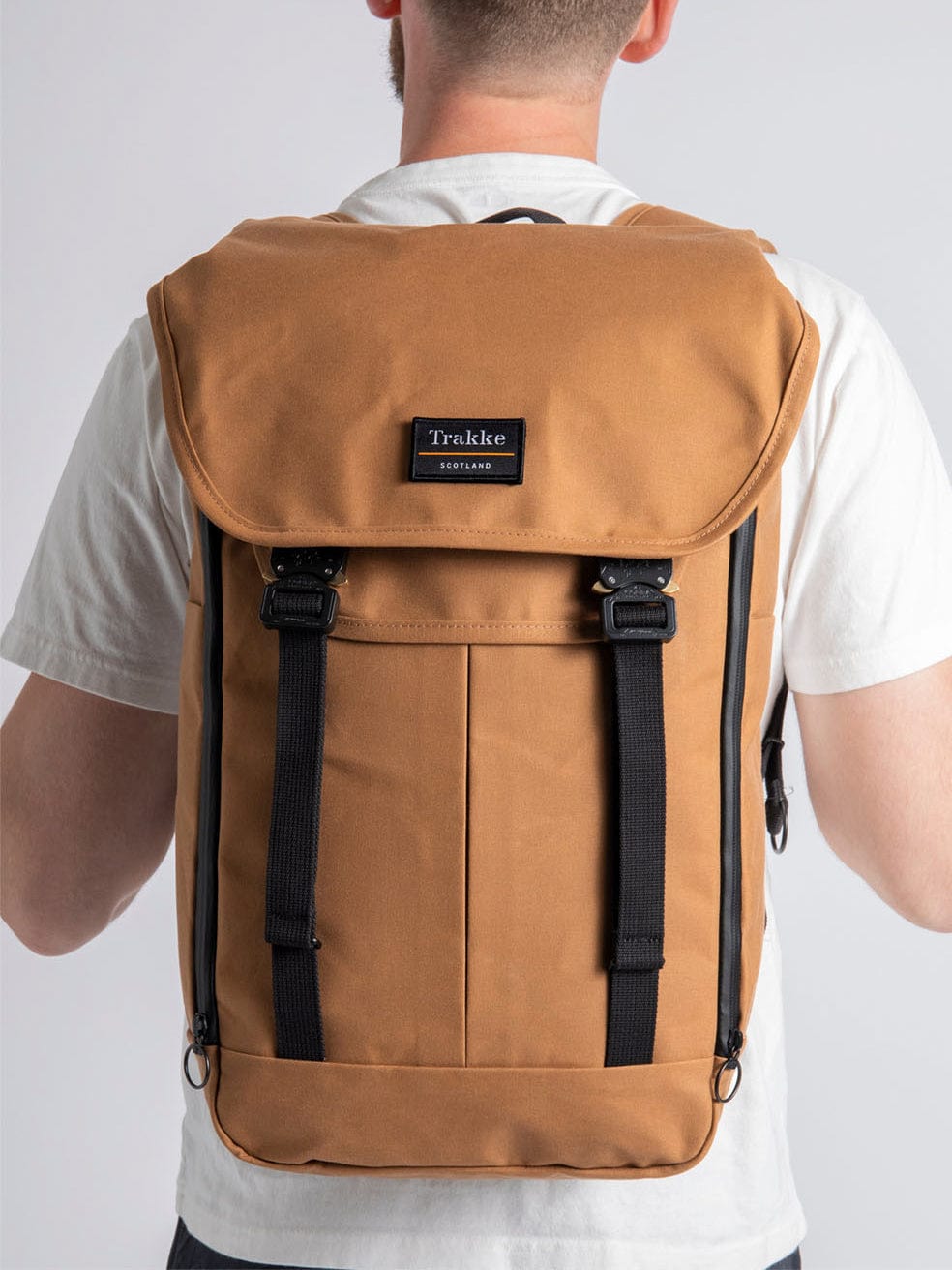 Trakke Bannoch Pro 25 Litre Waxed Canvas Backpack Handmade in Britain