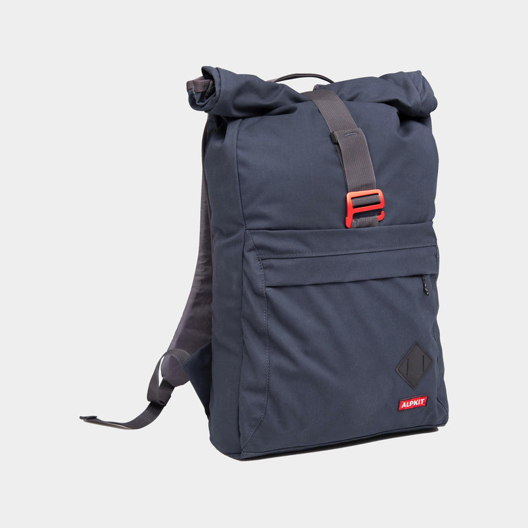 Alpkit tyrol wax cotton pack in denim - closed