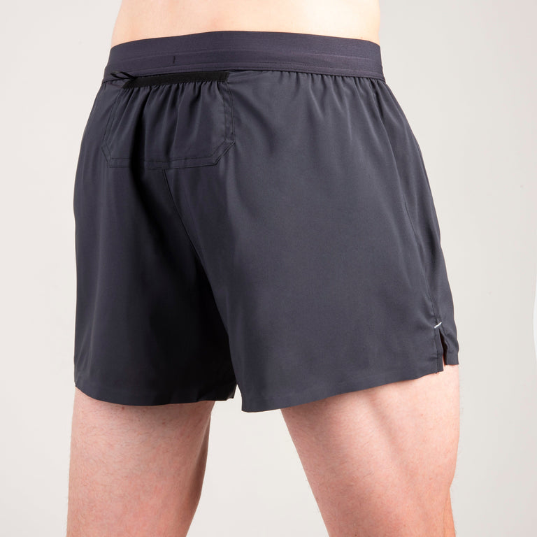 alpkit vayper 4 ultralight 5in running shorts in black back