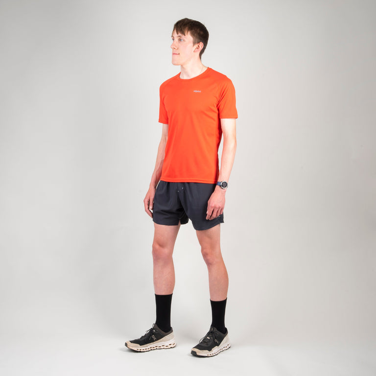 alpkit vayper 6 ultralight 5in running shorts in black outfit