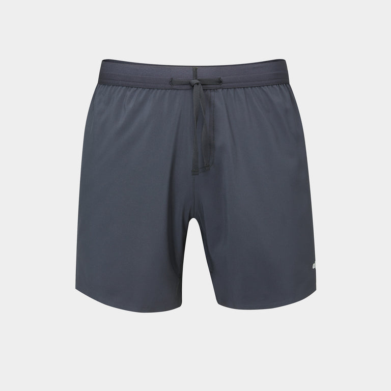 alpkit vayper 6 ultralight 5in running shorts in black - closed