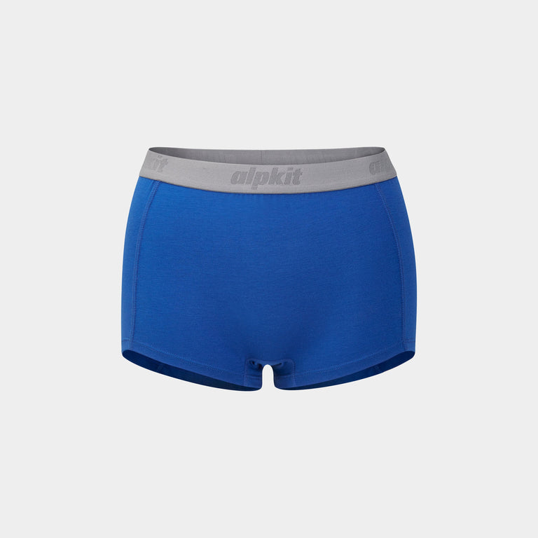 alpkit womens FKT boxer shorts boxers in blue