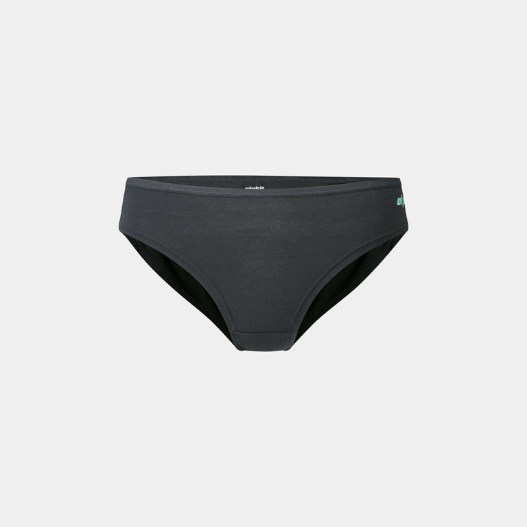 alpkit womens FKT briefs in tarmac black 