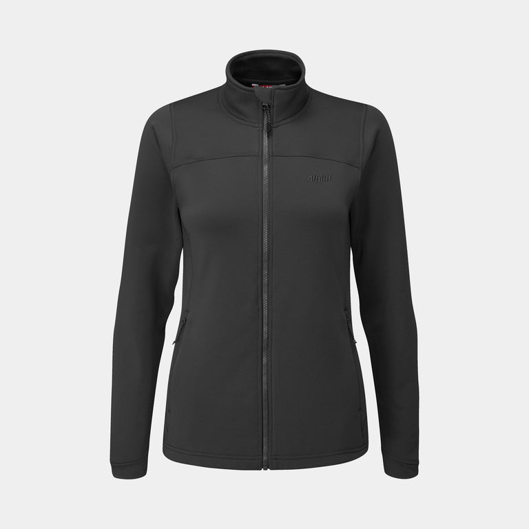 alpkit akita fleece womens in black