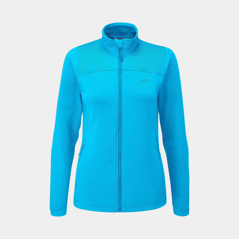 alpkit akita fleece womens in reef - closed