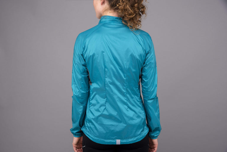 Women's Arro windproof jacket rear view