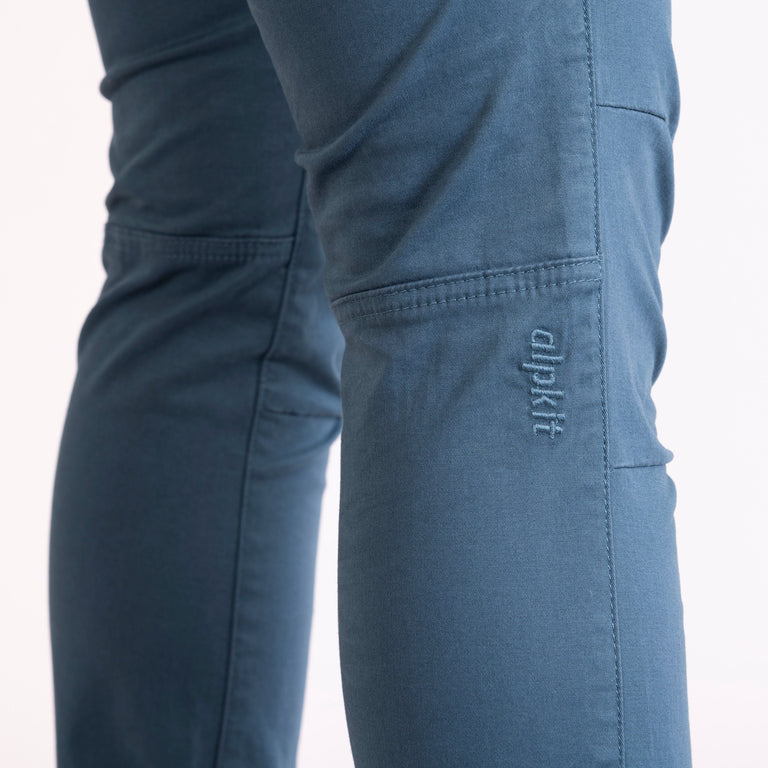 alpkit womens bloc pants in spruce blue logo|rg