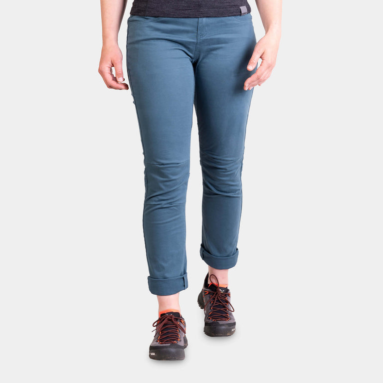 alpkit womens bloc pants in spruce blue|rg