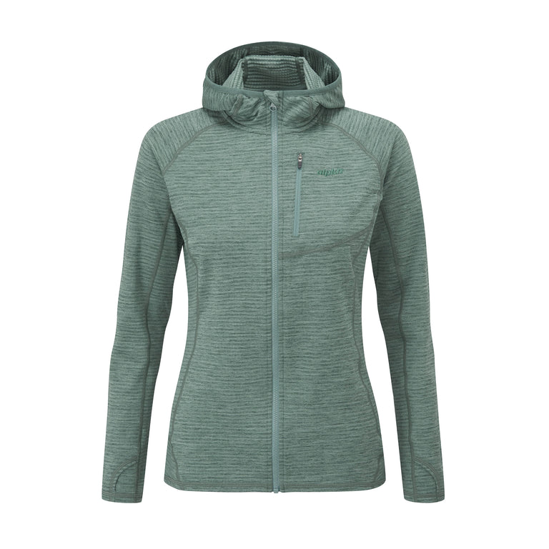 womens griffon fleece in faroe - closed