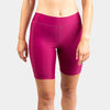 alpkit hythe womens swimming jammer shorts in vino purple - closed