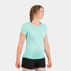 womens Alpkit Koulin trail short sleeve baselayer in mint