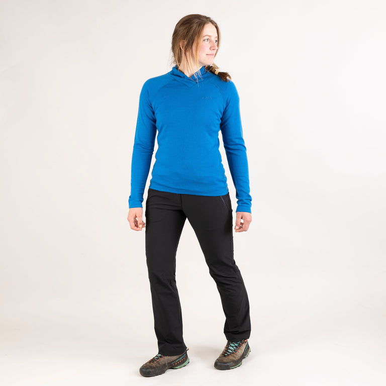 alpkit womens milford in reef blue outfit