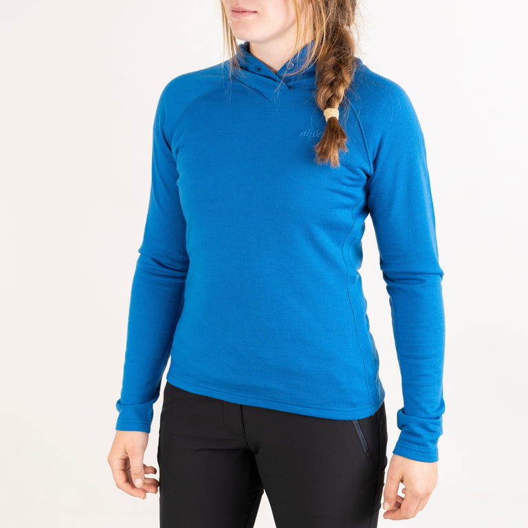 alpkit womens milford in reef blue front